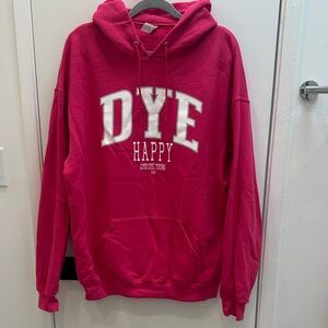 Jerzees Bright Pink Hoodie